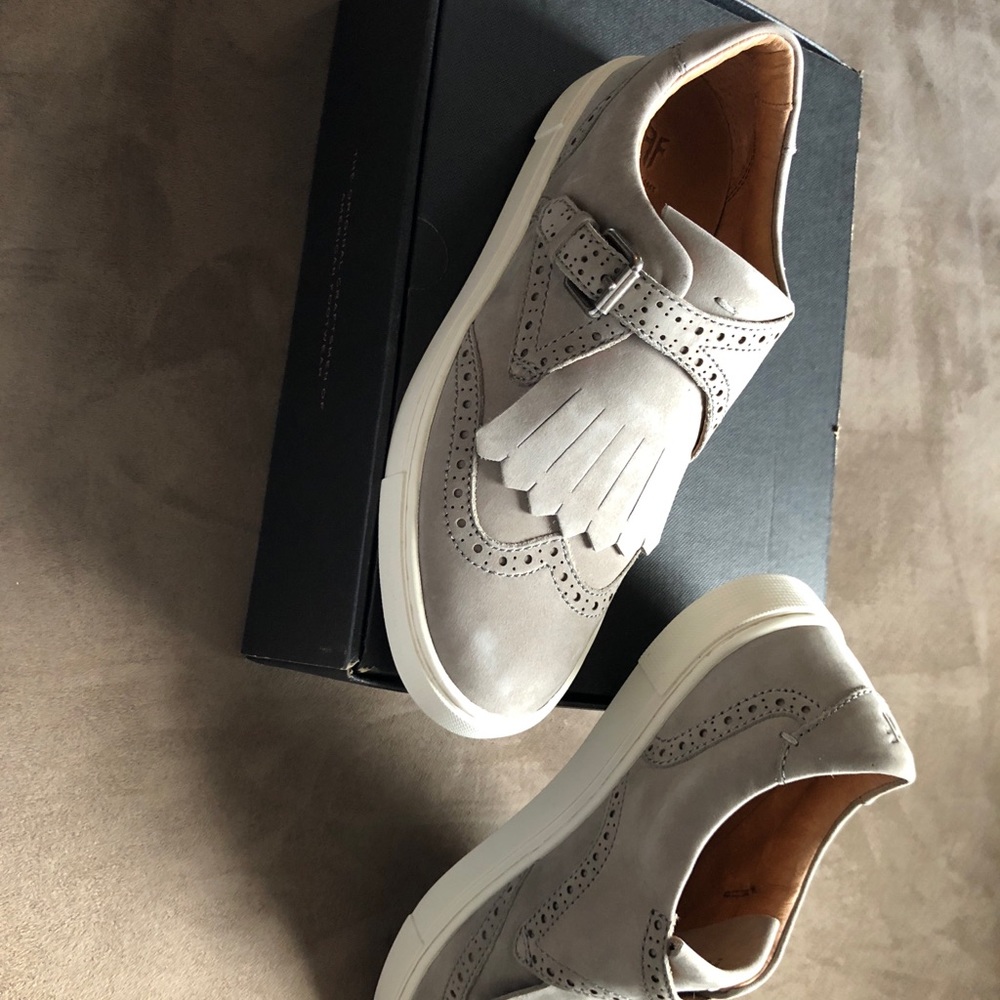 Frye slip-on suede sneakers, brand new, never worn